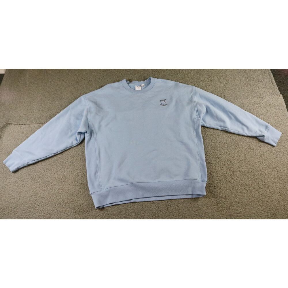 Puma x Maison Kitsune Paris Sweatshirt Large Baby Blue Pullover